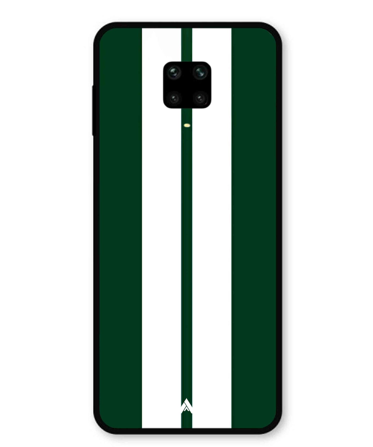 Stripe Pattern 11 Metal Back Cover Phone Case for Xiaomi Redmi Note 9 Pro Max
