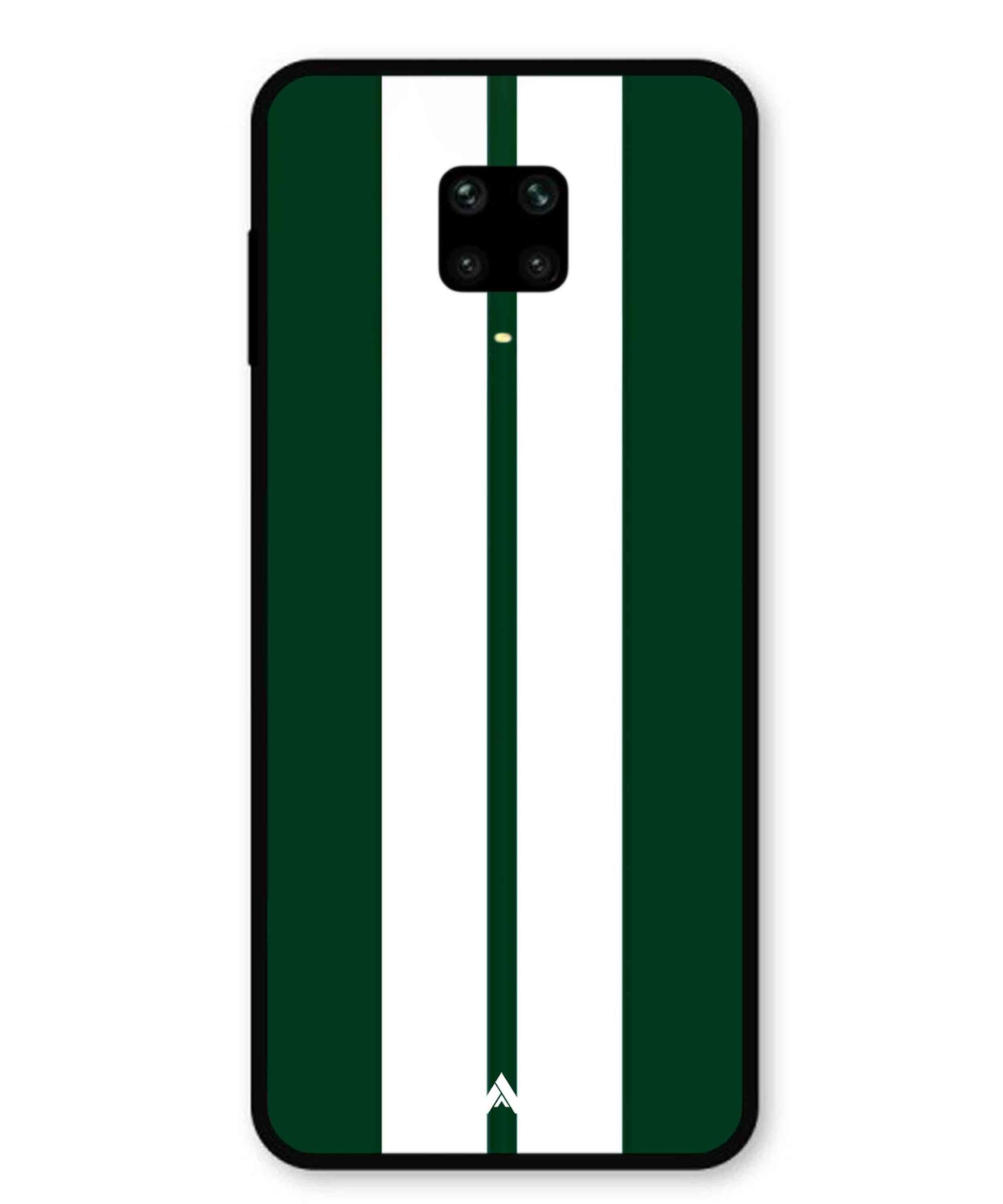 Stripe Pattern 11 Metal Back Cover Phone Case for Xiaomi Redmi Note 9 Pro Max