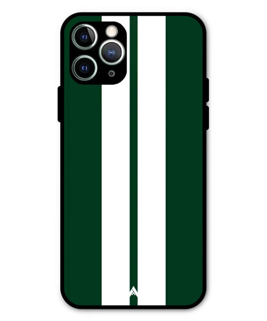 Stripe Pattern 11 Metal Back Cover Phone Case for iPhone 11 Pro Max