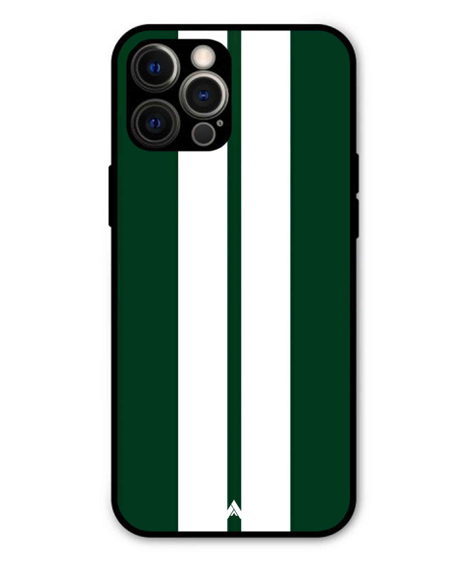 Stripe Pattern 11 Metal Back Cover Phone Case for iPhone 12 Pro Max