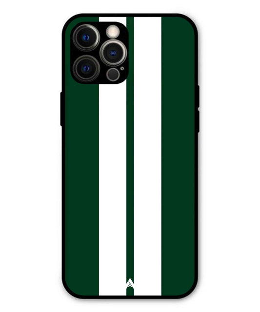 Stripe Pattern 11 Metal Back Cover Phone Case for iPhone 12 Pro Max