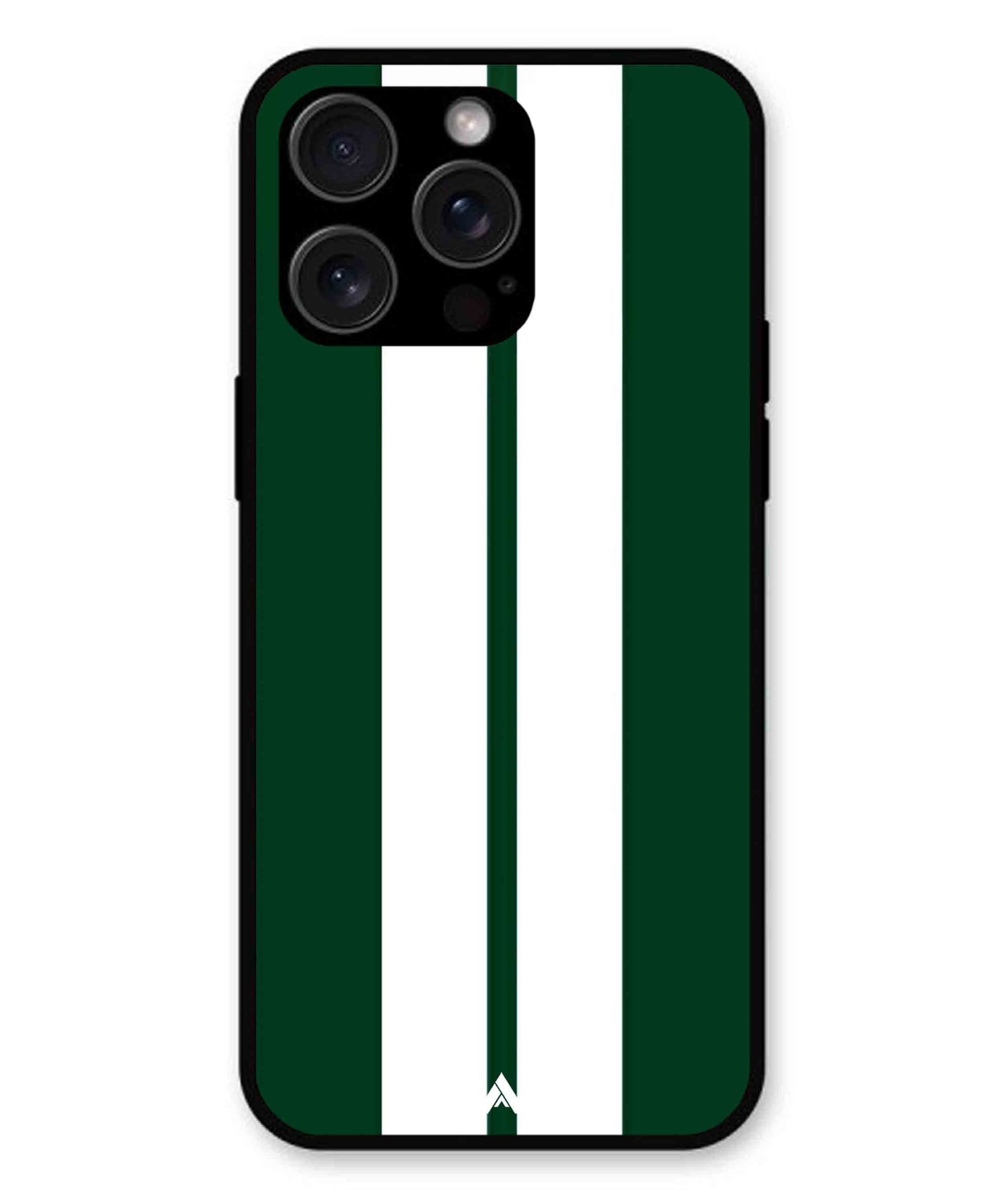 Stripe Pattern 11 Metal Back Cover Phone Case for iPhone 14 Pro Max