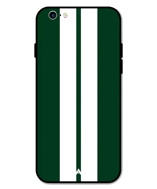 Stripe Pattern 11 Metal Back Cover Phone Case for iPhone 6
