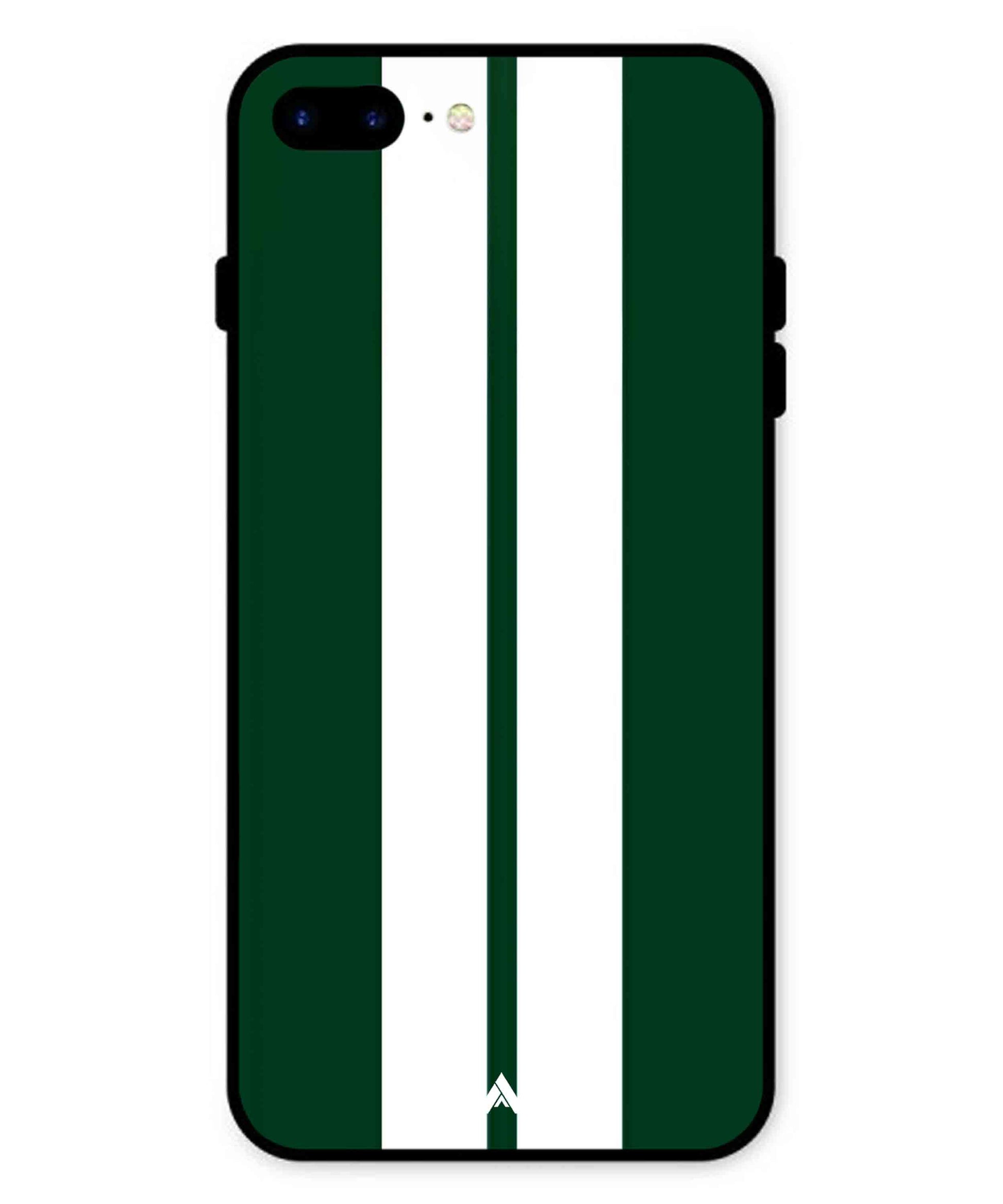 Stripe Pattern 11 Metal Back Cover Phone Case for iPhone 7 Plus