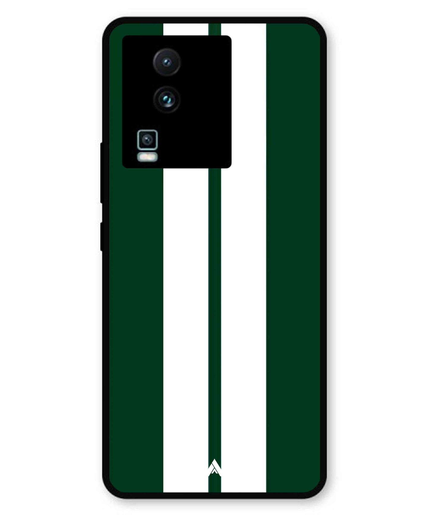 Stripe Pattern 11 Metal Back Cover Phone Case for iQOO Neo 7 Pro