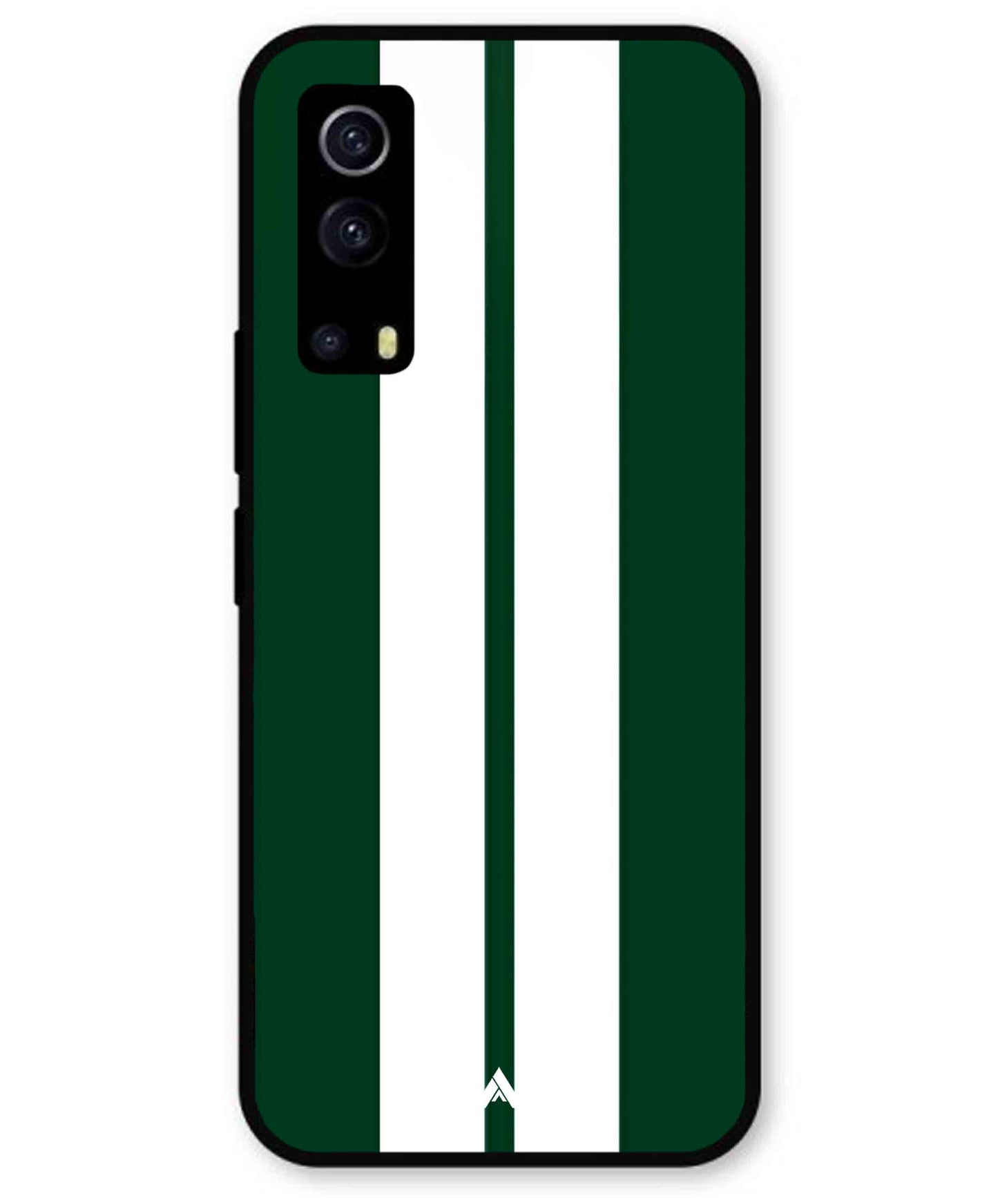 Stripe Pattern 11 Metal Back Cover Phone Case for iQOO Z3