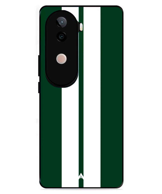 Stripe Pattern 11 Metal Back Cover Phone Case for iQOO Z9s