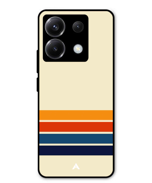 Stripe Pattern 12 Metal Back Cover Phone Case for Poco X6 7fd50baf-68d8-4d38-8c96-c0c0127c1c97