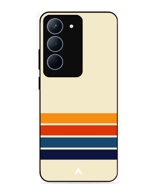 Stripe Pattern 12 Metal Back Cover Phone Case for Realme 14X 9891eb3d-1ff1-4da6-8374-84973e6d3246