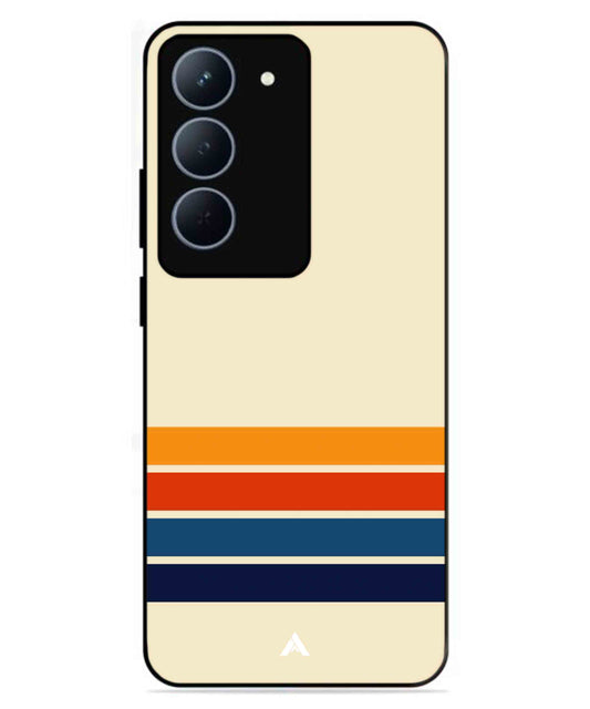 Stripe Pattern 12 Metal Back Cover Phone Case for Realme P3X
