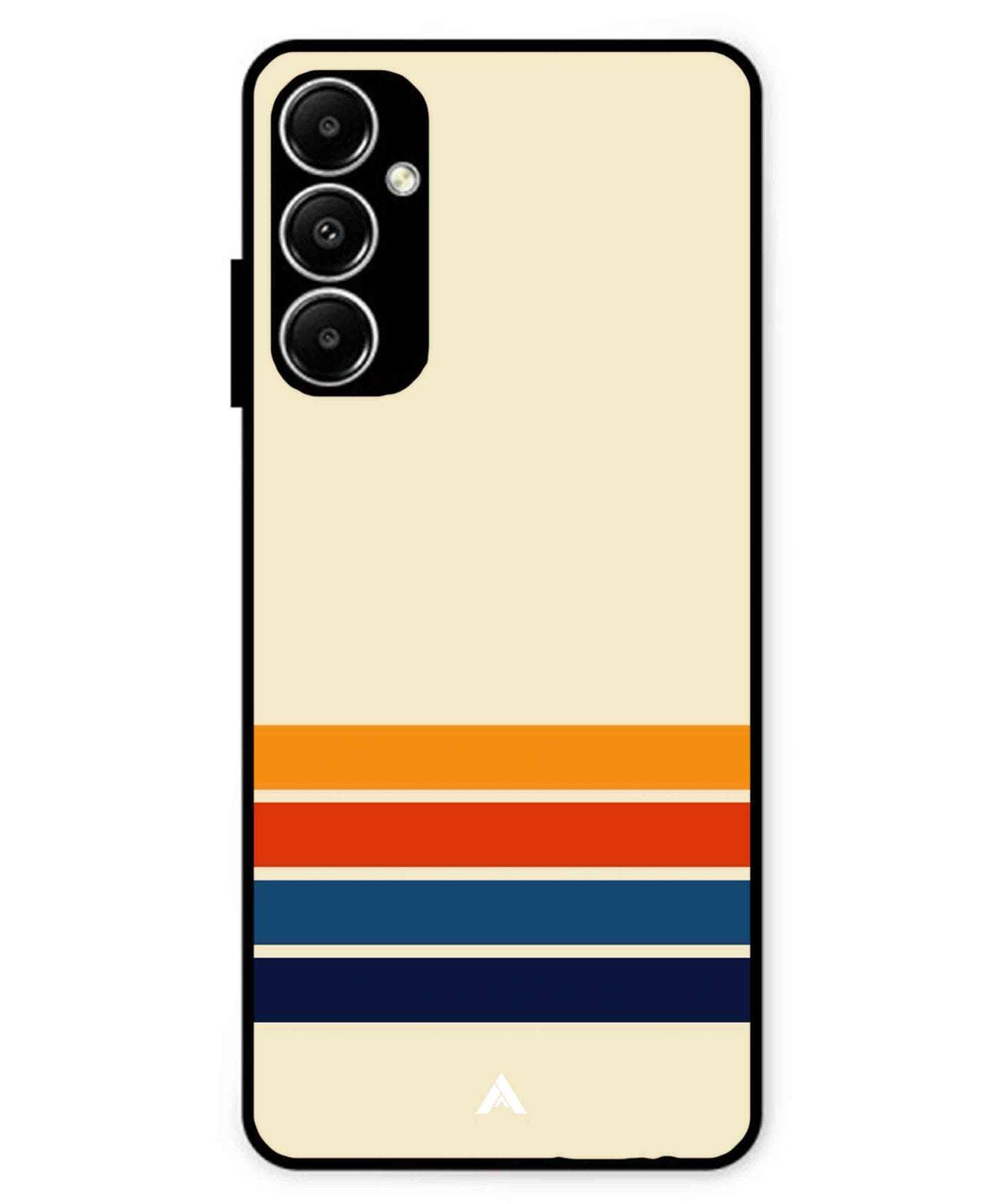 Stripe Pattern 12 Metal Back Cover Phone Case for Samsung Galaxy A05s