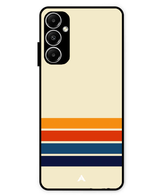 Stripe Pattern 12 Metal Back Cover Phone Case for Samsung Galaxy A05s