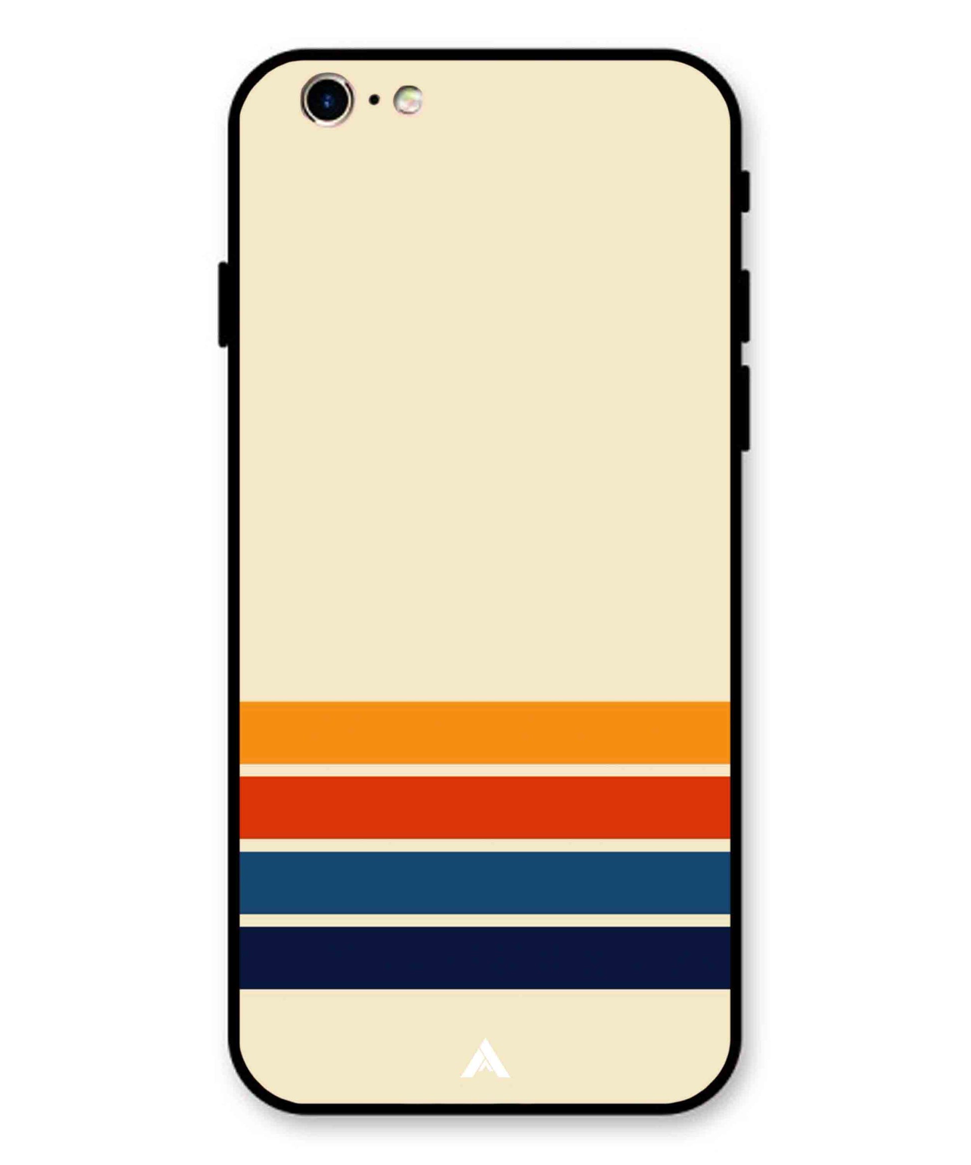 Stripe Pattern 12 Metal Back Cover Phone Case for iPhone 11