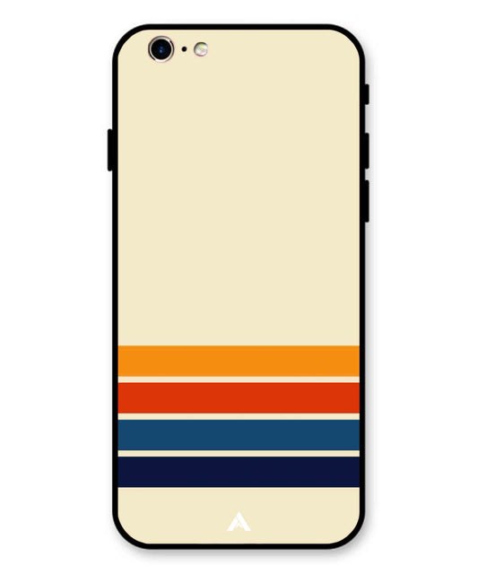 Stripe Pattern 12 Metal Back Cover Phone Case for iPhone 11