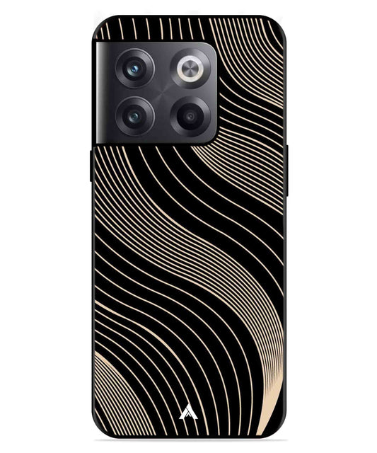 Stripe Pattern 13 Metal Back Cover Phone Case for Oneplus 10T
