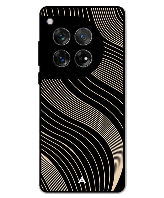Stripe Pattern 13 Metal Back Cover Phone Case for Oneplus 11R