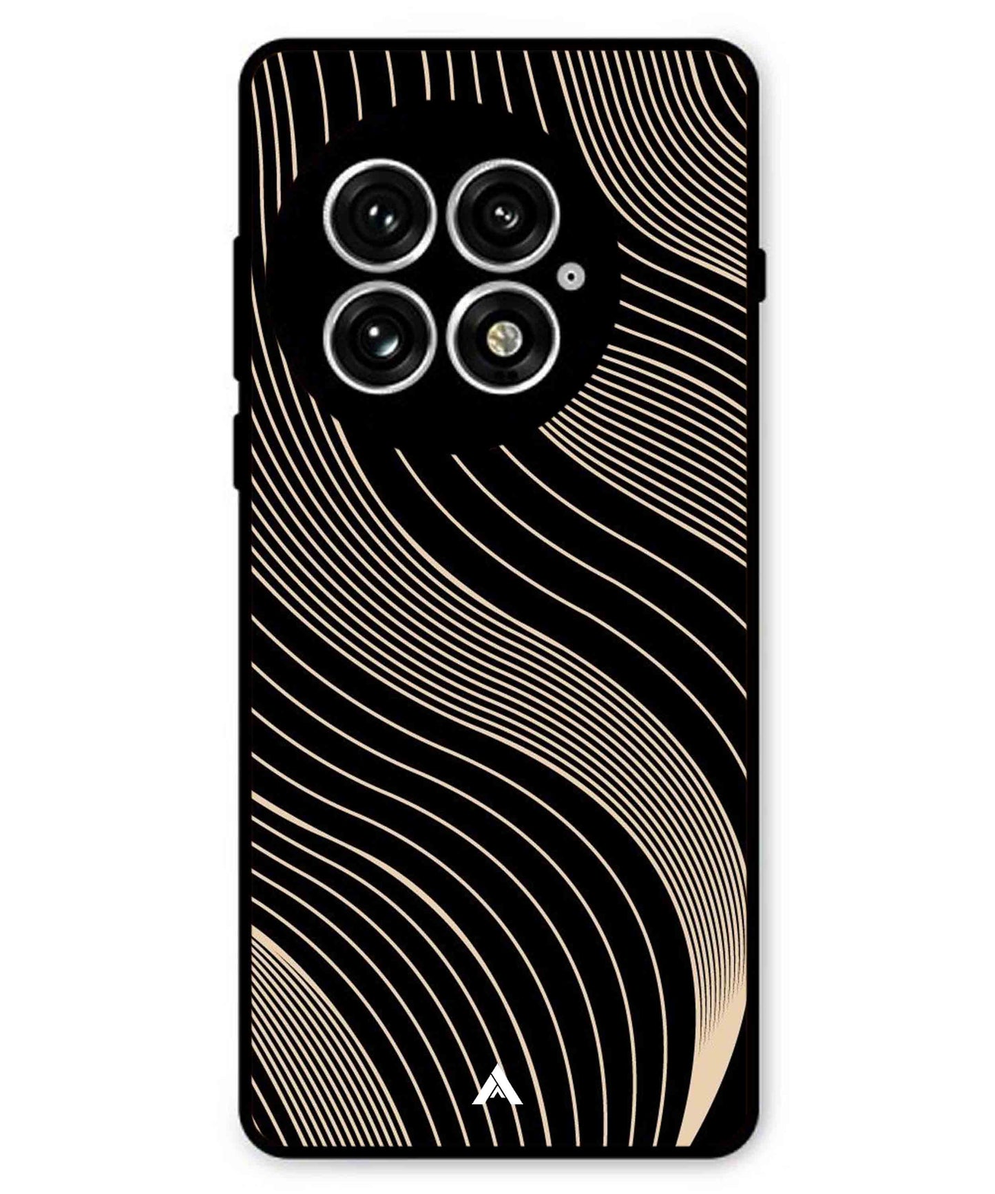 Stripe Pattern 13 Metal Back Cover Phone Case for Oneplus 13
