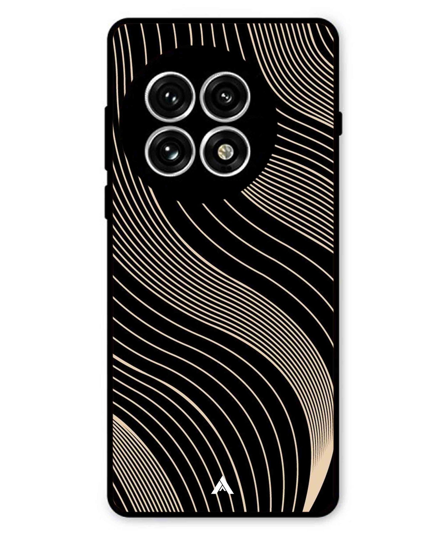 Stripe Pattern 13 Metal Back Cover Phone Case for Oneplus 13R