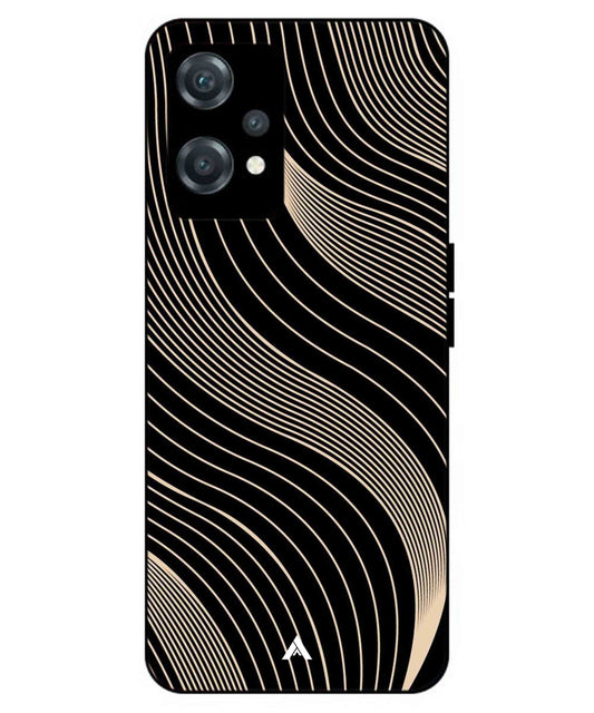 Stripe Pattern 13 Metal Back Cover Phone Case for Oneplus Nord CE 2 Lite