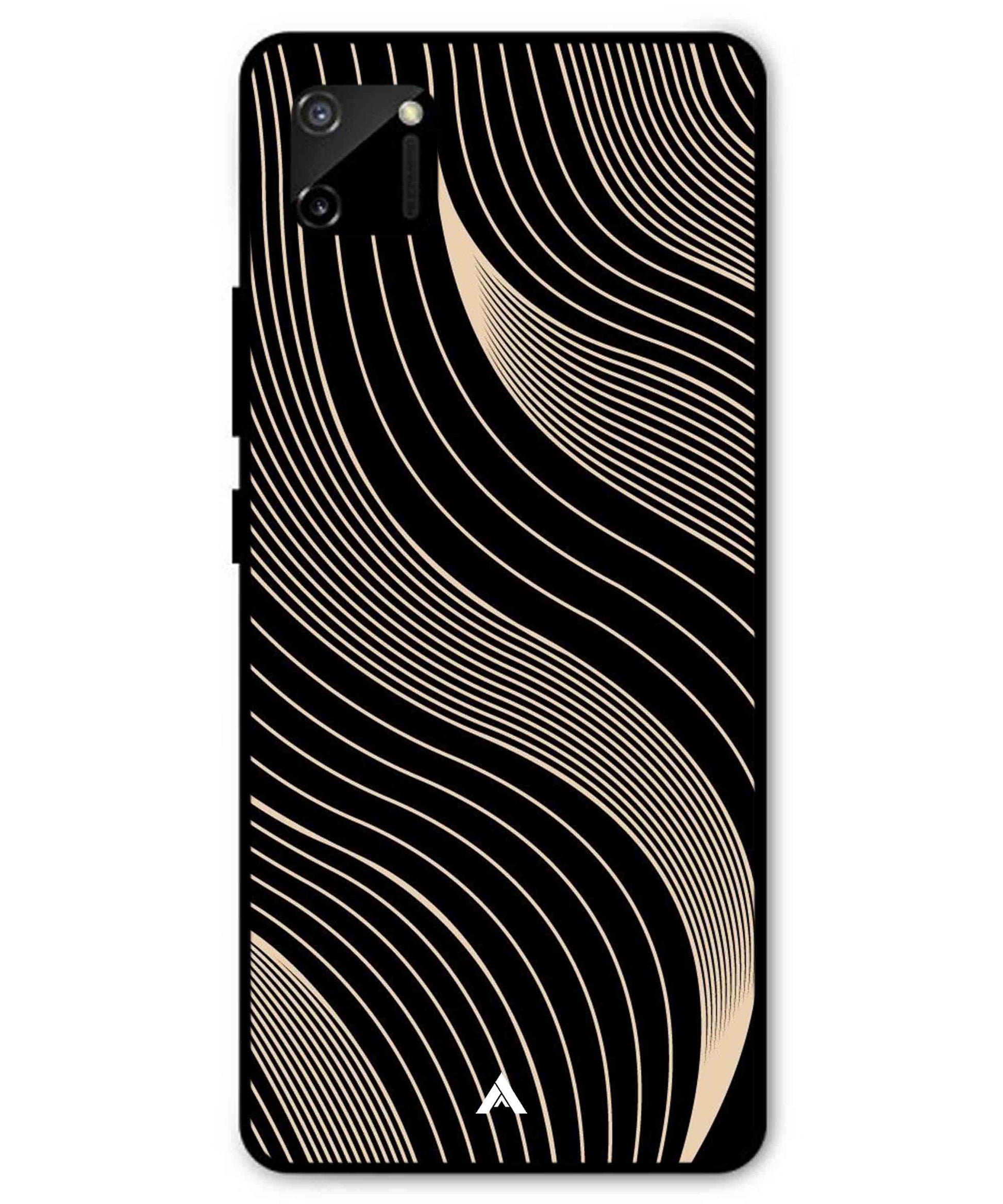 Stripe Pattern 13 Metal Back Cover Phone Case for Realme C11