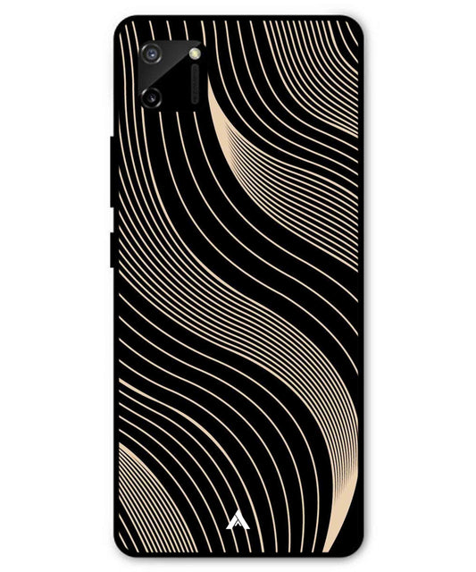 Stripe Pattern 13 Metal Back Cover Phone Case for Realme C11