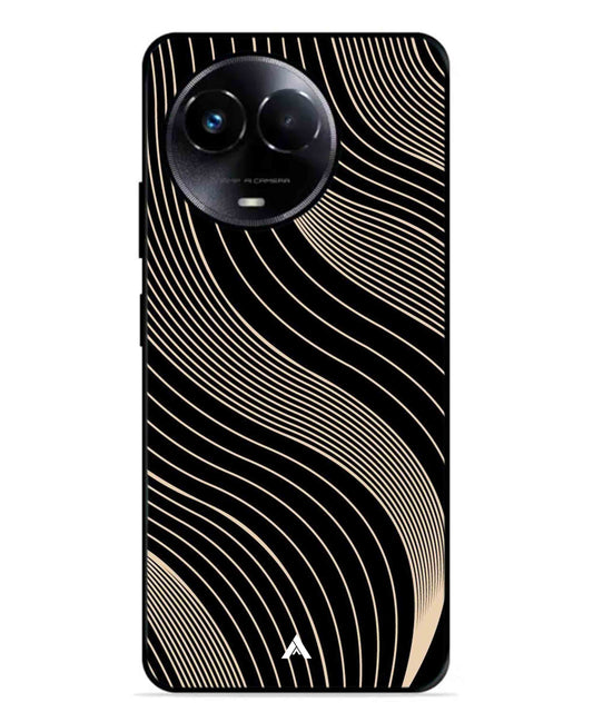 Stripe Pattern 13 Metal Back Cover Phone Case for Realme Narzo 60X 1e0a9568-5b18-437e-a7d5-77910a18b693