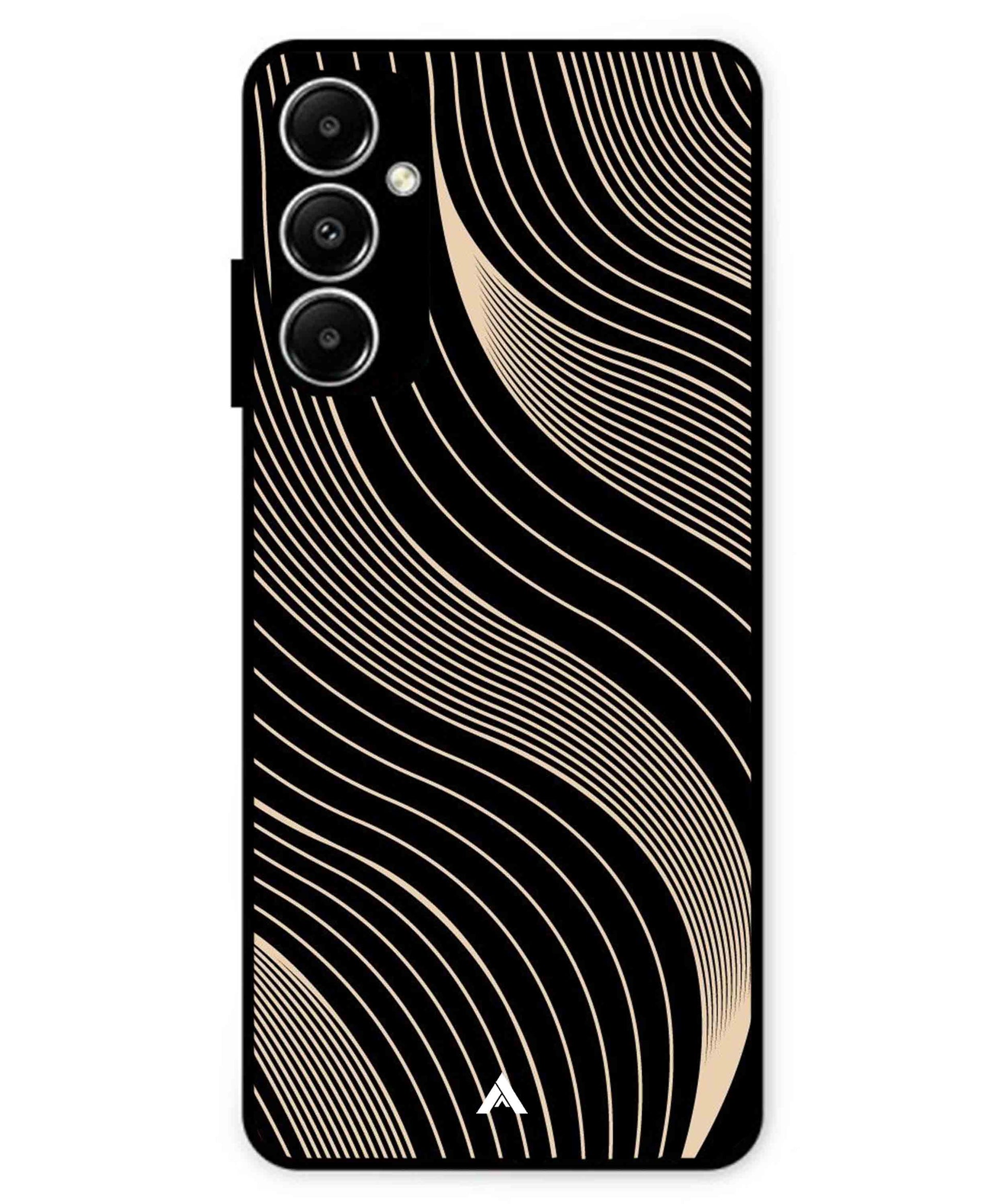 Stripe Pattern 13 Metal Back Cover Phone Case for Samsung Galaxy A05s