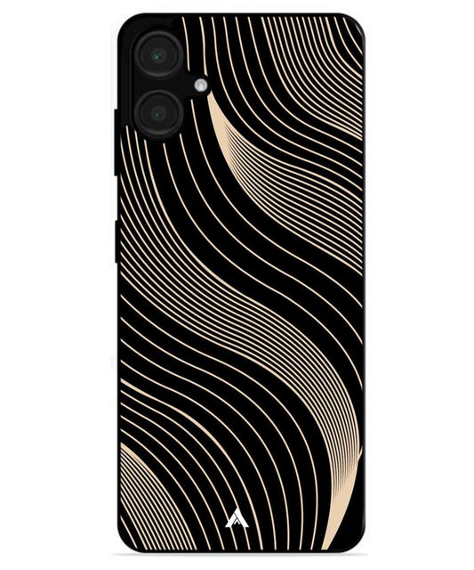 Stripe Pattern 13 Metal Back Cover Phone Case for Samsung Galaxy A06