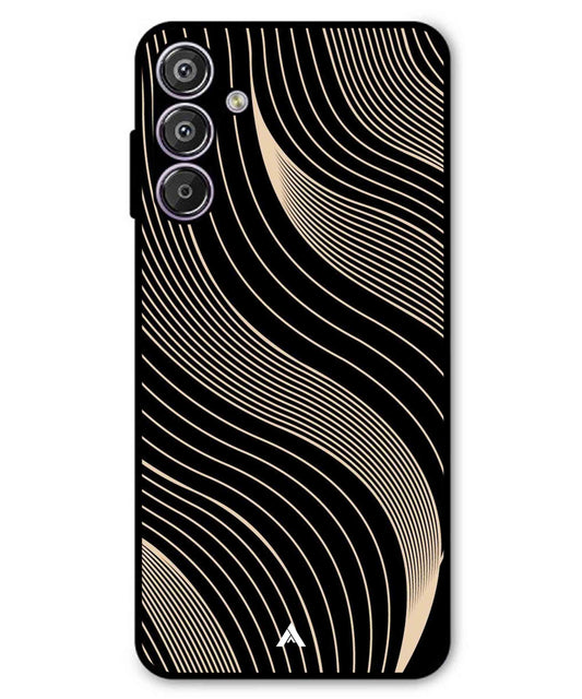 Stripe Pattern 13 Metal Back Cover Phone Case for Samsung Galaxy A25