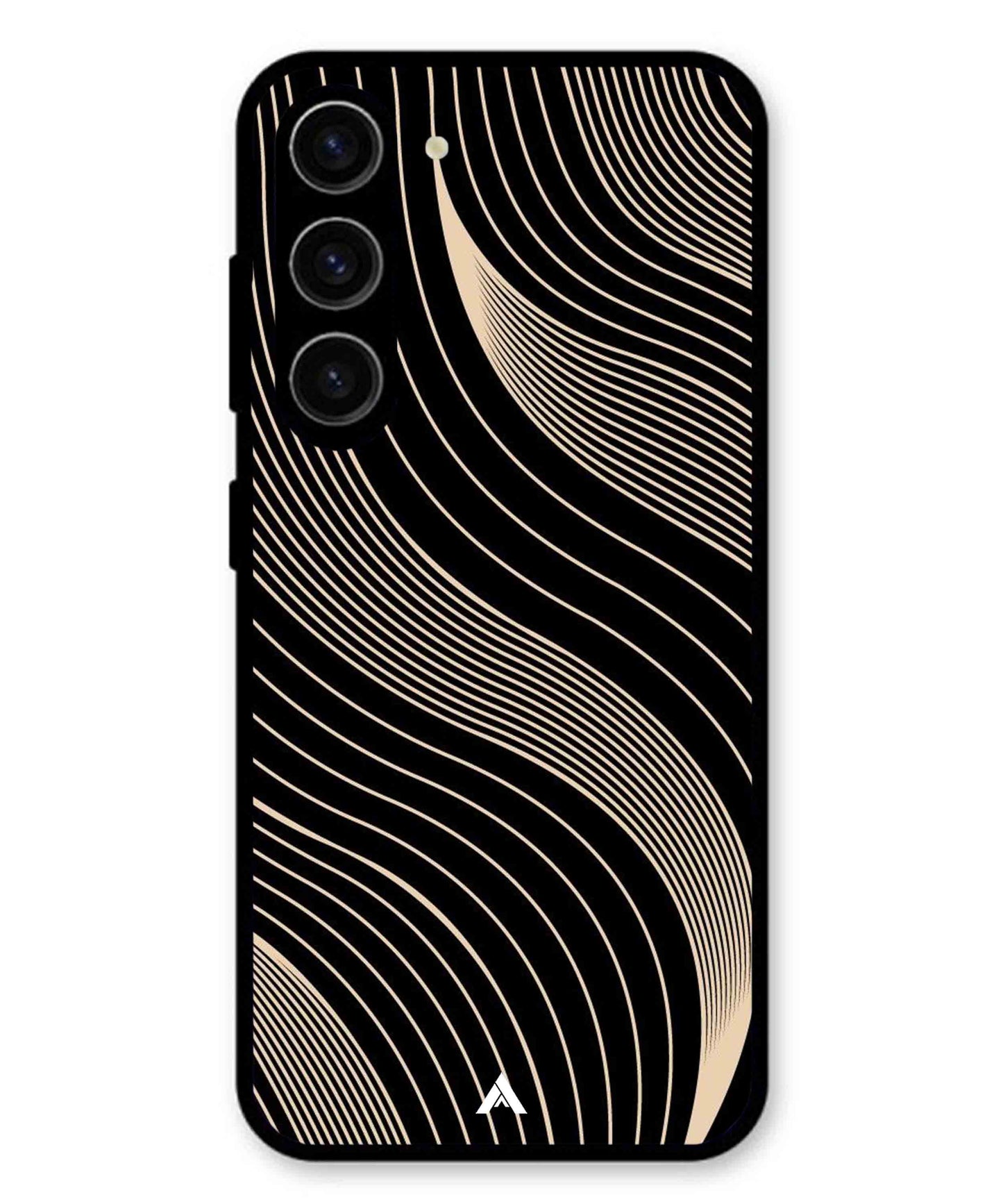 Stripe Pattern 13 Metal Back Cover Phone Case for Samsung Galaxy A36