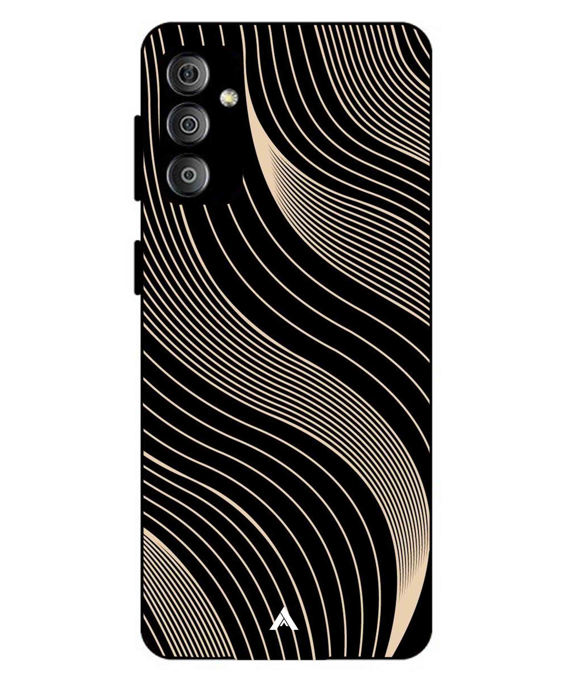 Stripe Pattern 13 Metal Back Cover Phone Case for Samsung Galaxy F23