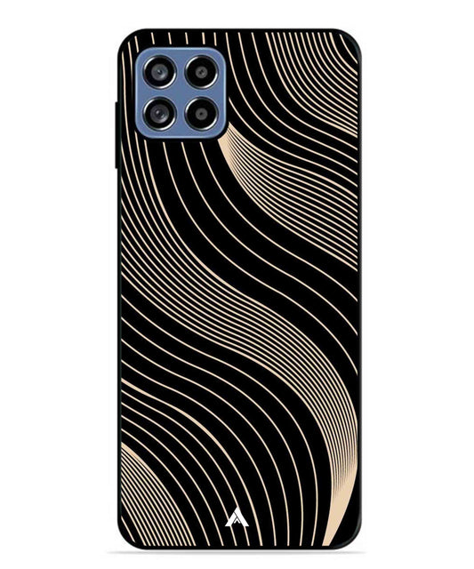 Stripe Pattern 13 Metal Back Cover Phone Case for Samsung Galaxy F42