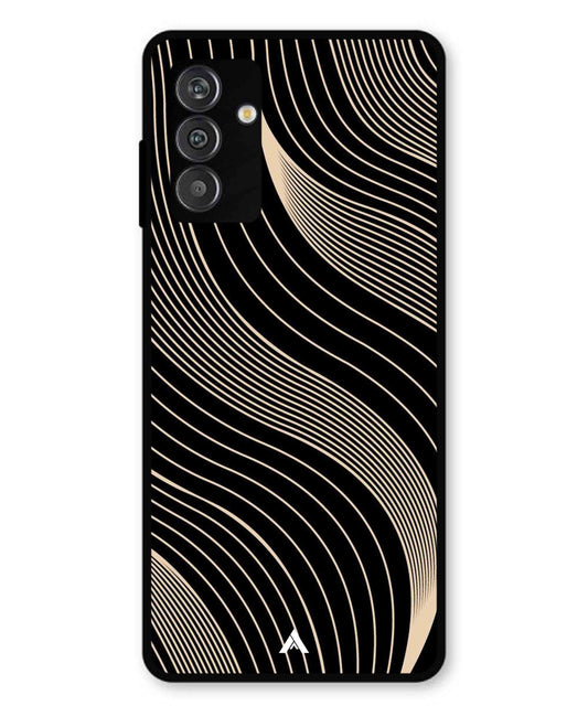 Stripe Pattern 13 Metal Back Cover Phone Case for Samsung Galaxy M14