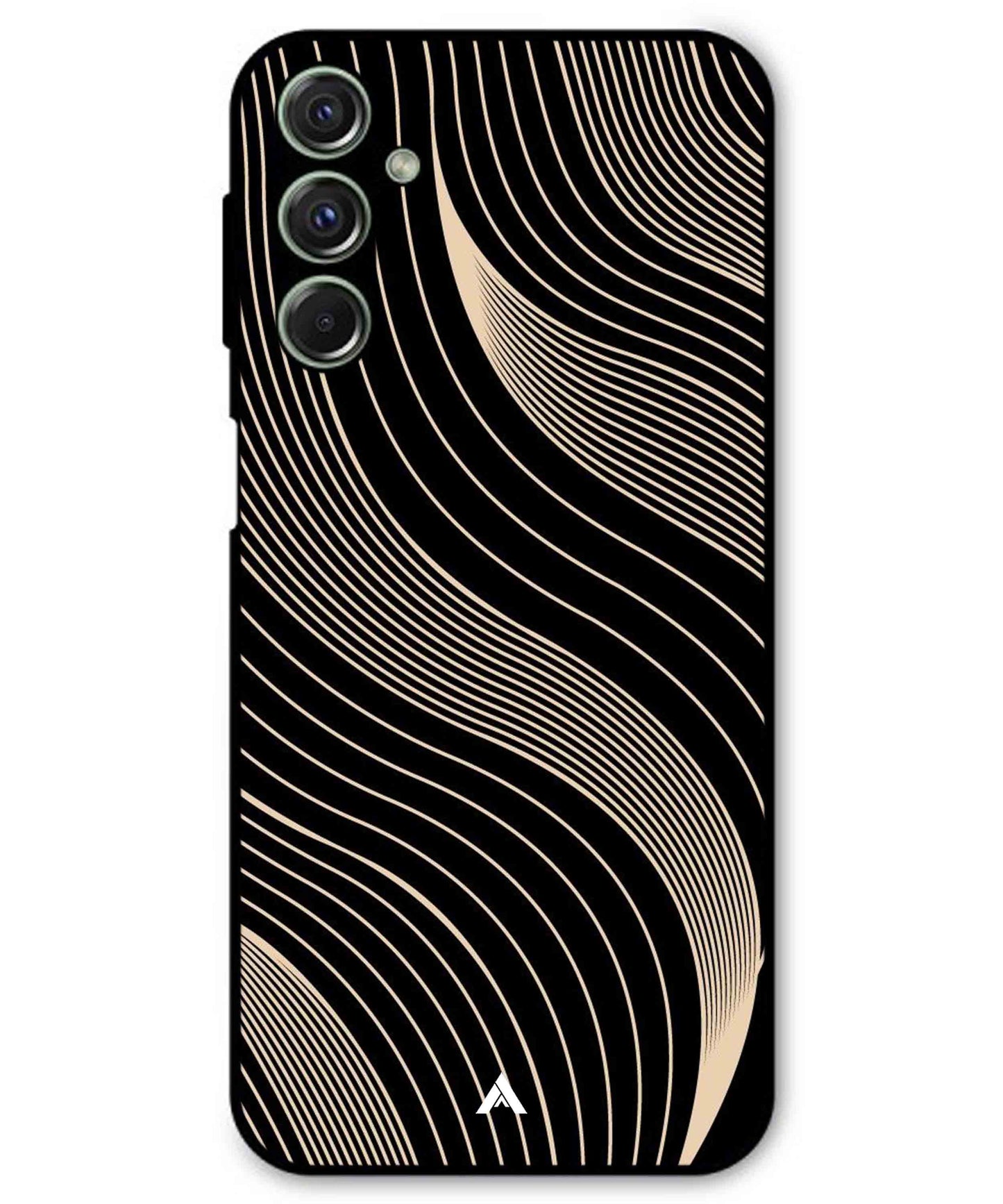 Stripe Pattern 13 Metal Back Cover Phone Case for Samsung Galaxy M34