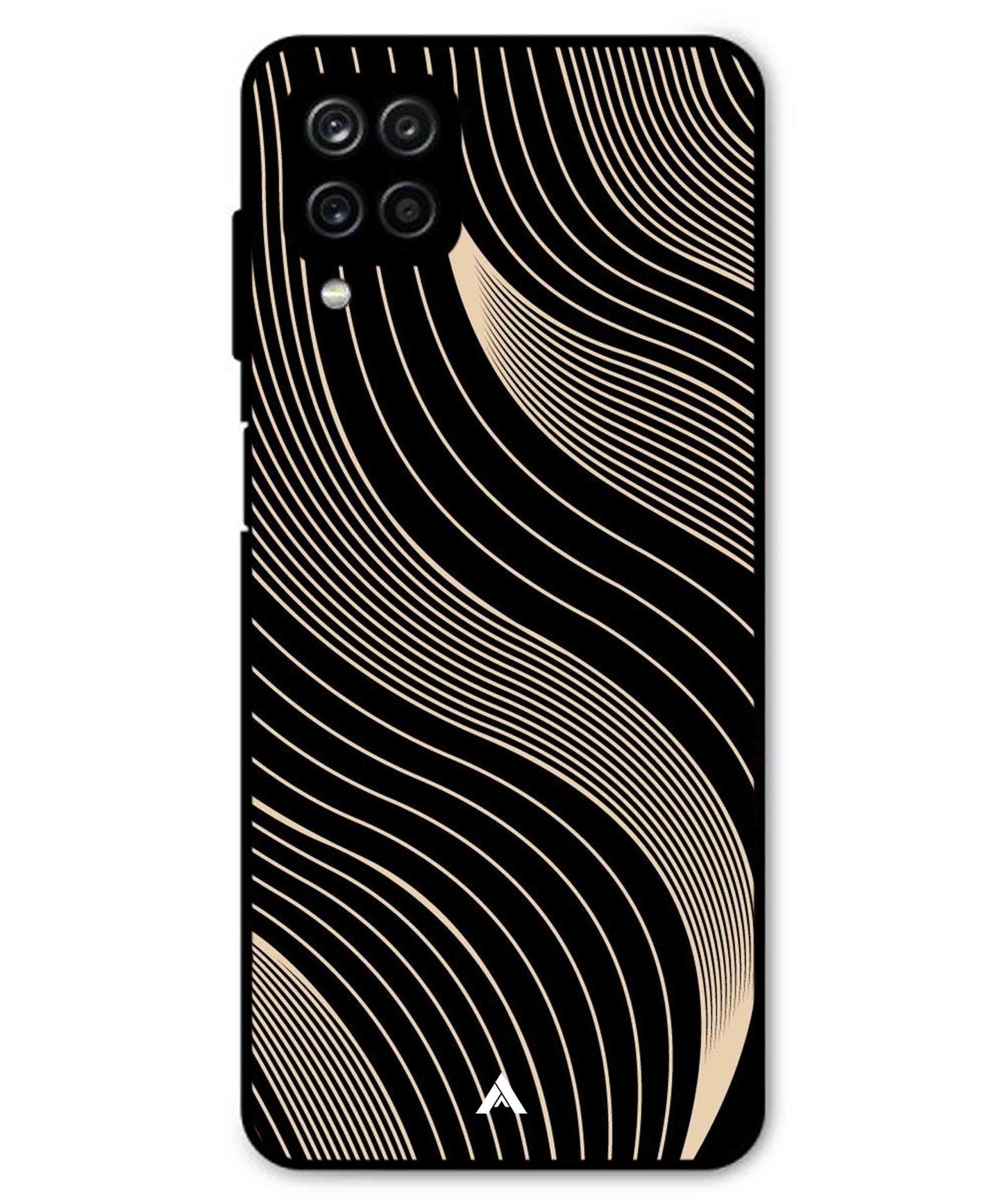 Stripe Pattern 13 Metal Back Cover Phone Case for Samsung Galaxy M53