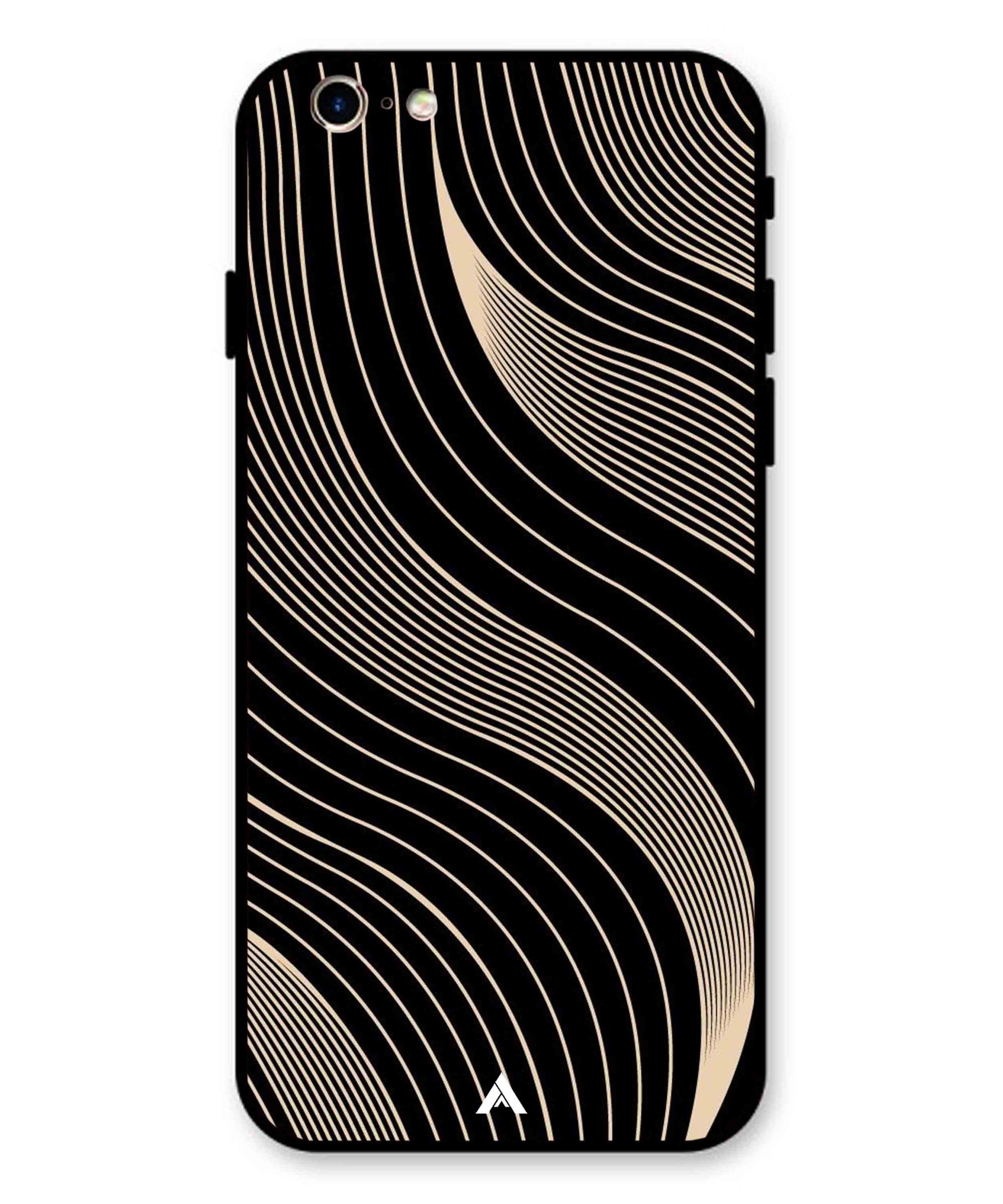 Stripe Pattern 13 Metal Back Cover Phone Case for iPhone 11