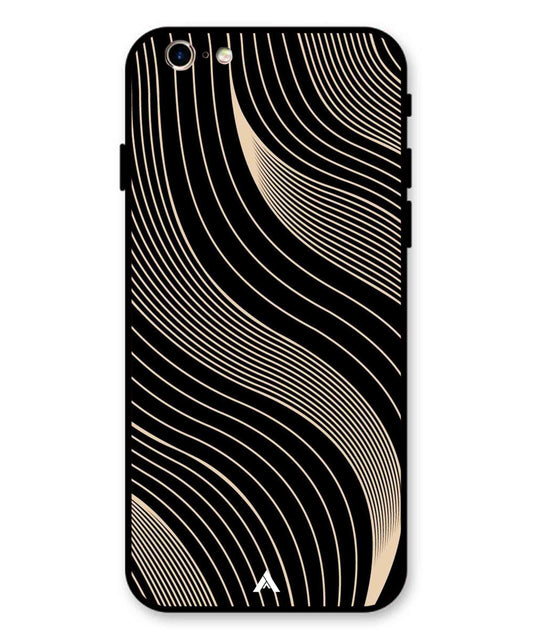 Stripe Pattern 13 Metal Back Cover Phone Case for iPhone 11