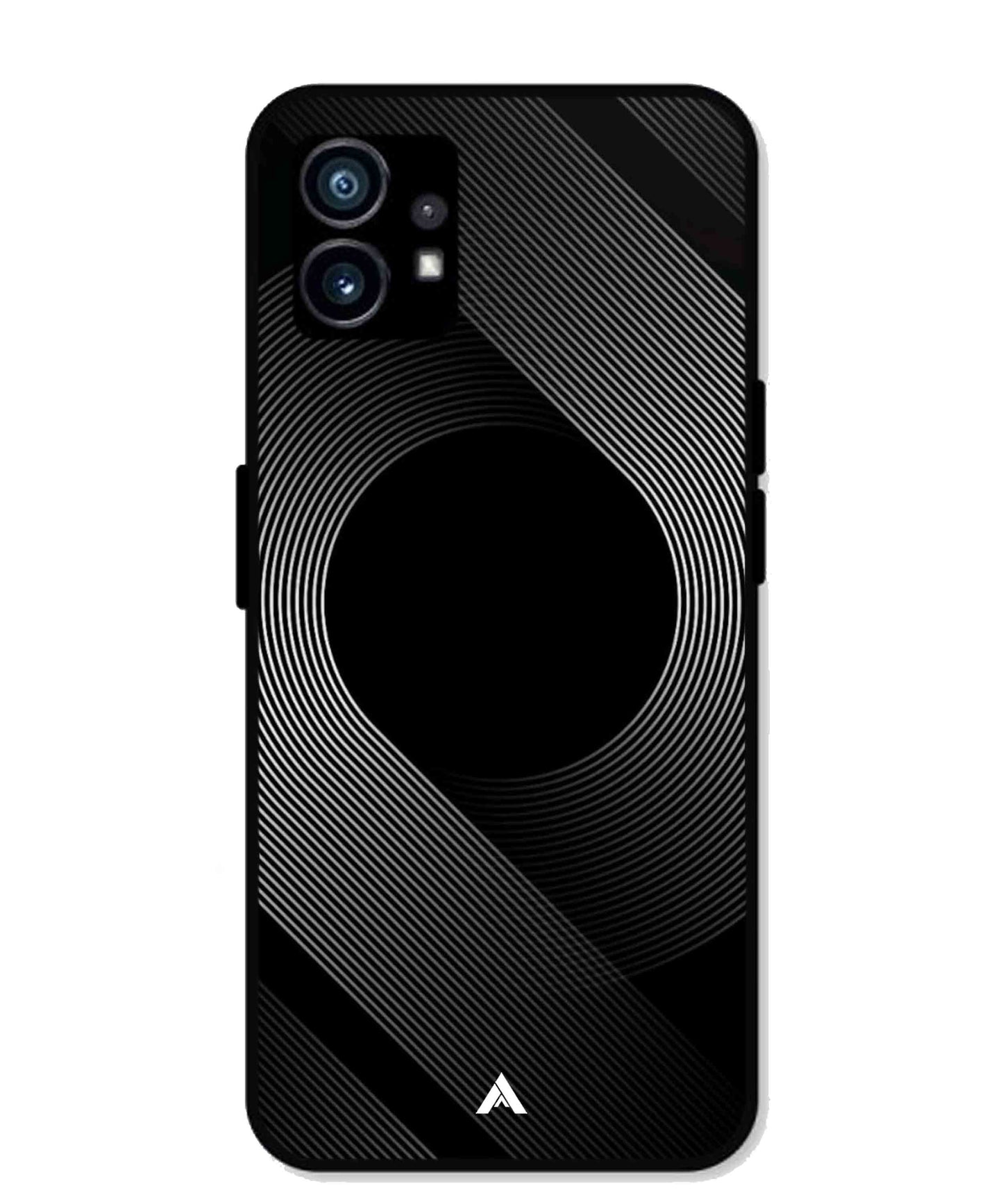 Stripe Pattern 14 Metal Back Cover Phone Case for Nothing Phone 1