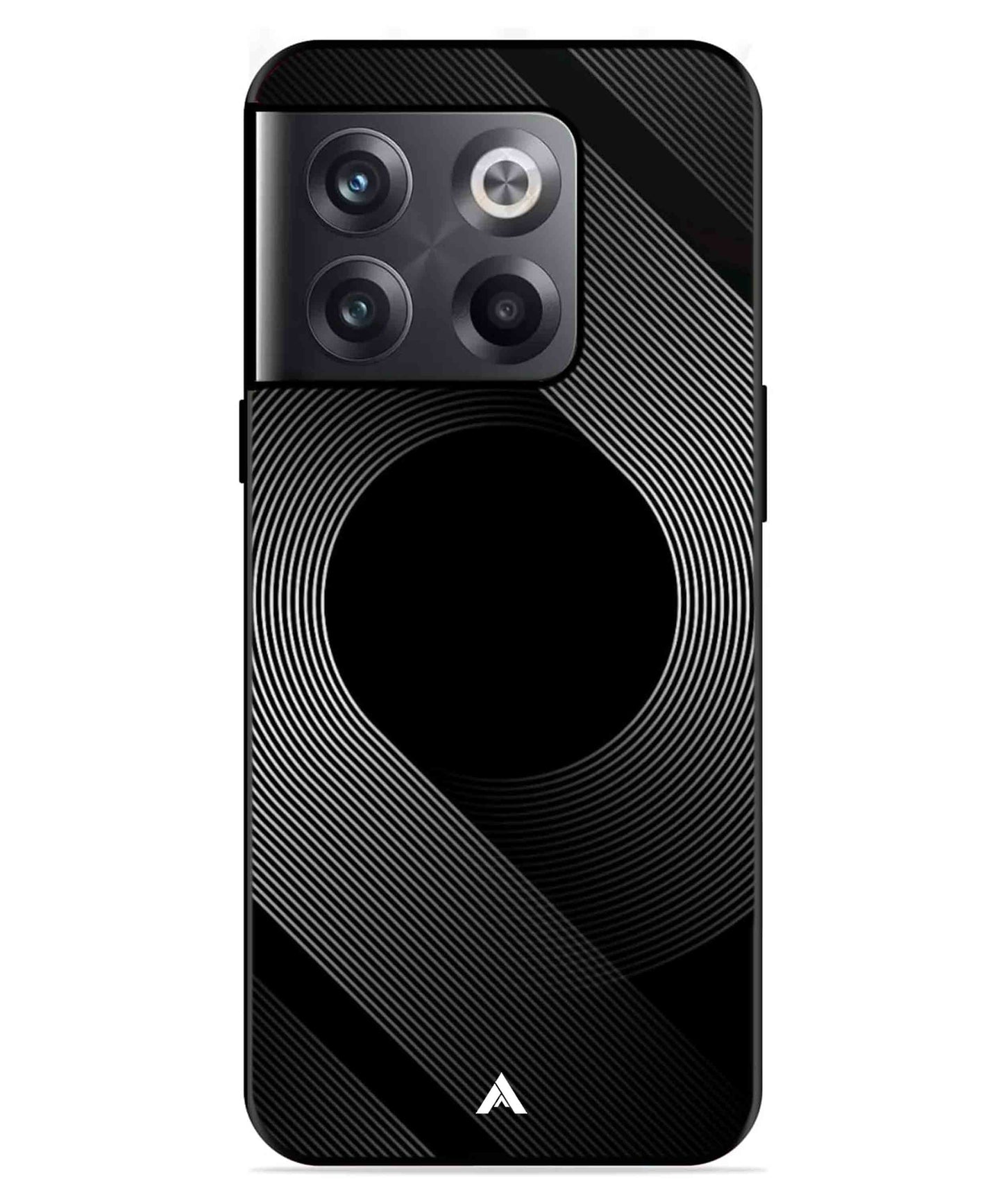 Stripe Pattern 14 Metal Back Cover Phone Case for Oneplus 10T