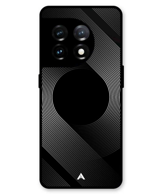 Stripe Pattern 14 Metal Back Cover Phone Case for Oneplus 11