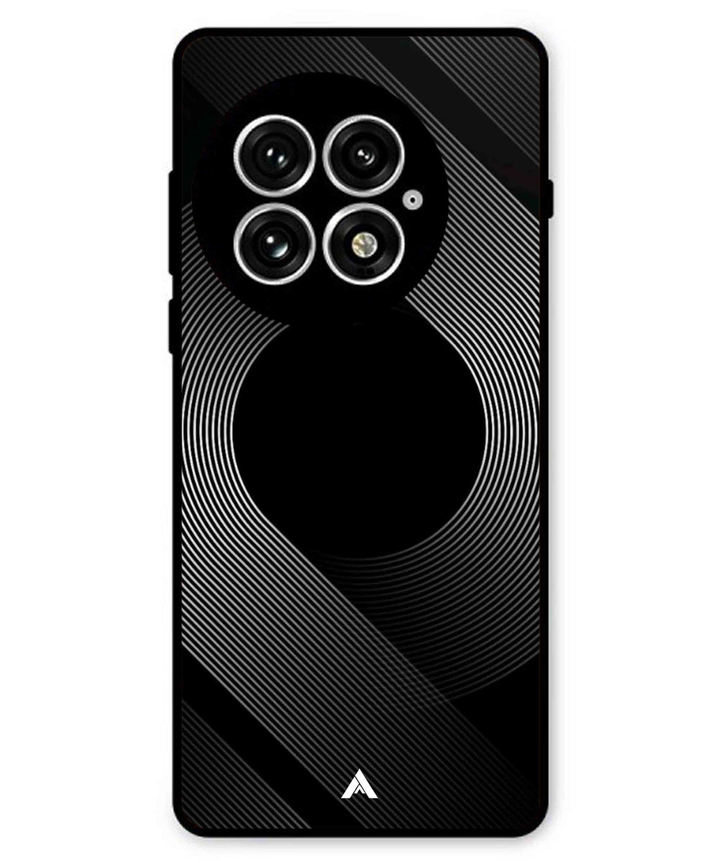 Stripe Pattern 14 Metal Back Cover Phone Case for Oneplus 13