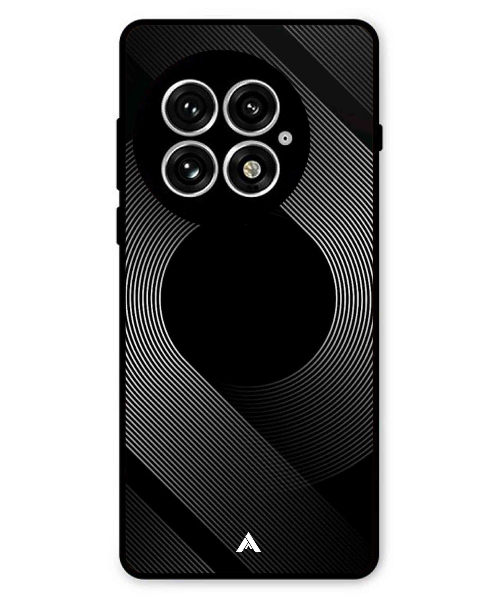 Stripe Pattern 14 Metal Back Cover Phone Case for Oneplus 13