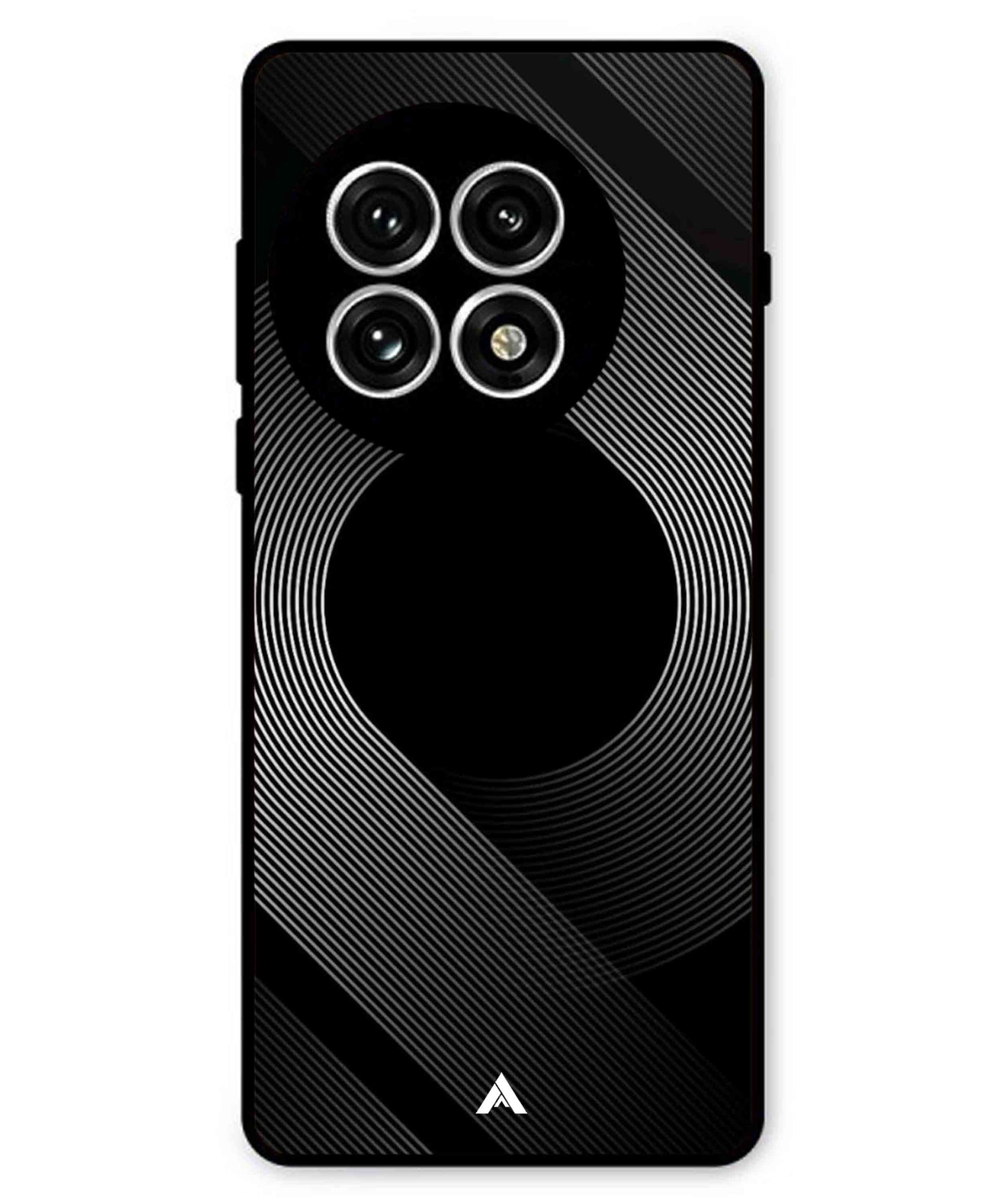Stripe Pattern 14 Metal Back Cover Phone Case for Oneplus 13R