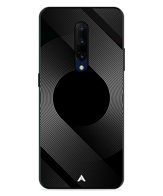 Stripe Pattern 14 Metal Back Cover Phone Case for Oneplus 7 Pro