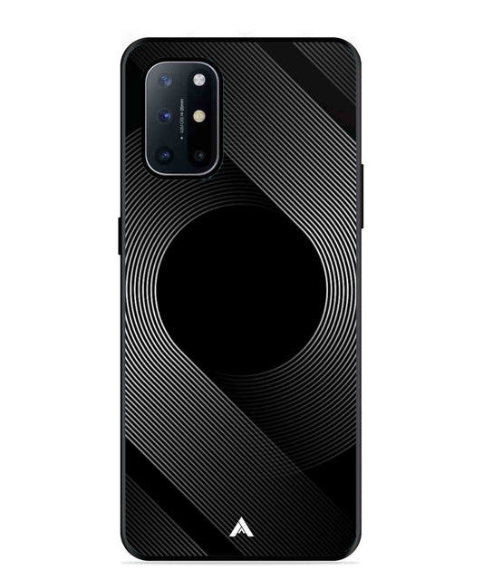 Stripe Pattern 14 Metal Back Cover Phone Case for Oneplus 8T
