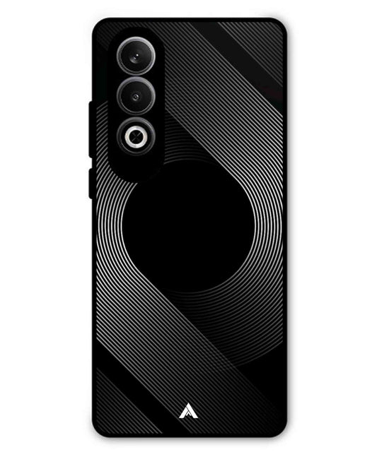 Stripe Pattern 14 Metal Back Cover Phone Case for Oneplus Nord CE 4