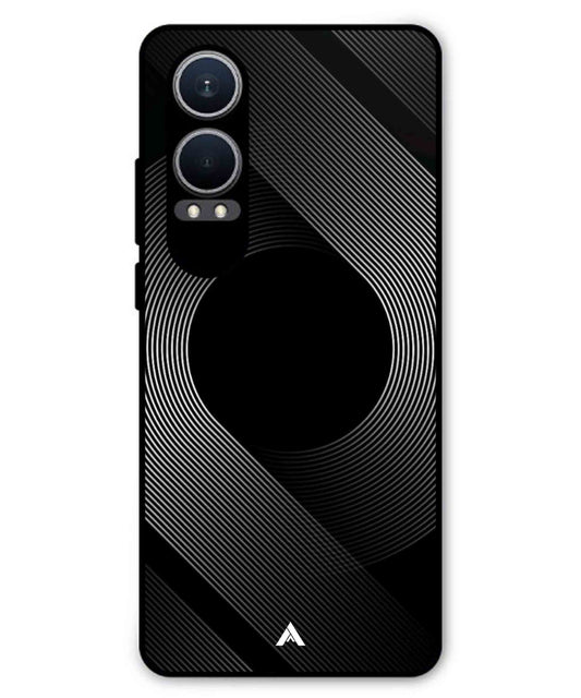 Stripe Pattern 14 Metal Back Cover Phone Case for Oneplus Nord CE 4 Lite