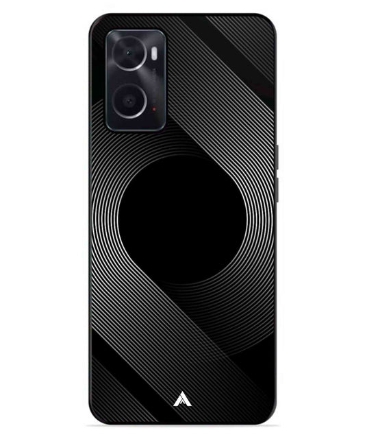 Stripe Pattern 14 Metal Back Cover Phone Case for Oppo A76