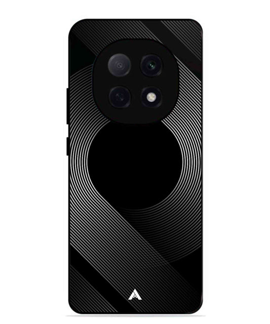 Stripe Pattern 14 Metal Back Cover Phone Case for Oppo F29 Pro