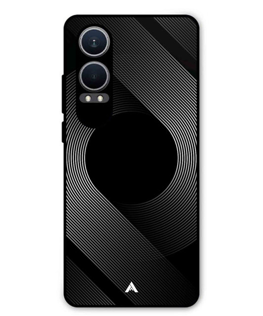 Stripe Pattern 14 Metal Back Cover Phone Case for Oppo K12x